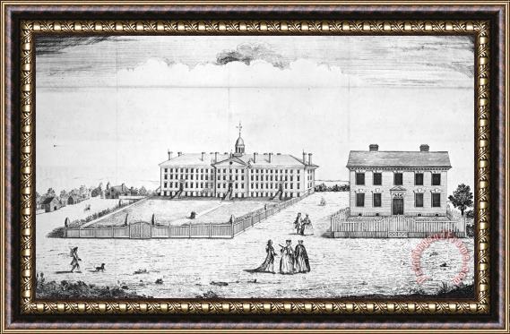 Others Princeton College, 1764 Framed Painting