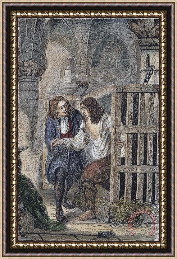 Others PRISON: CAGE, 17th CENTURY Framed Painting