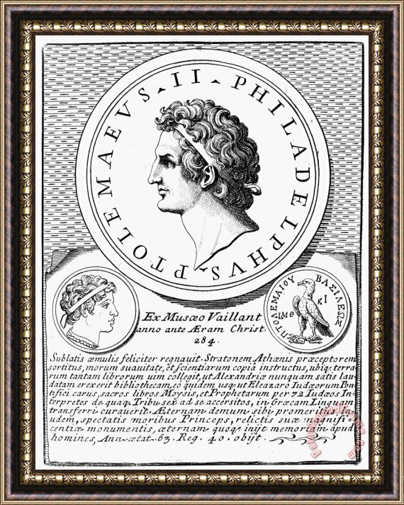 Others Ptolemy II (309-246 B.c) Framed Print