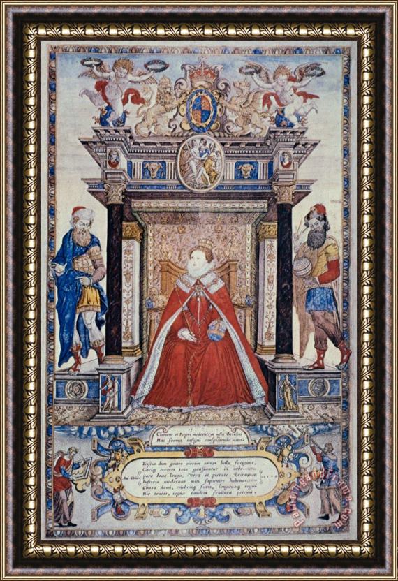Others Queen Elizabeth I Framed Print