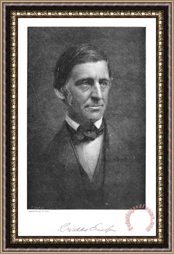 Others Ralph Waldo Emerson Framed Print