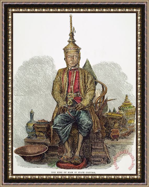 Others Rama Iv (1804-1868) Framed Print