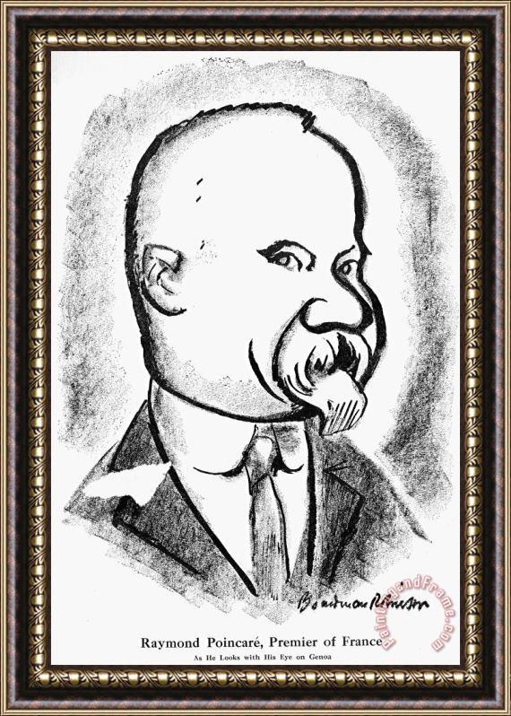 Others Raymond Poincare Framed Painting