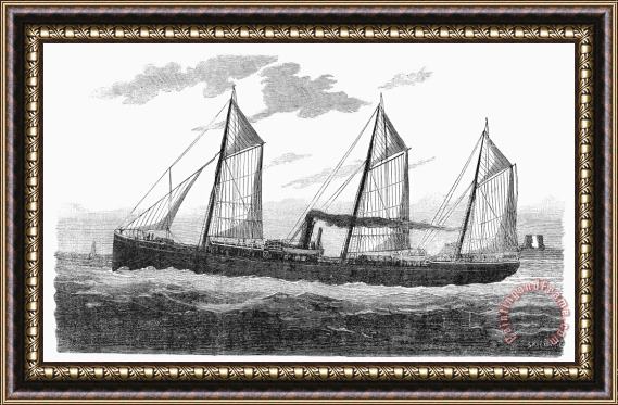 Others Refrigerated Ship, 1876 Framed Print