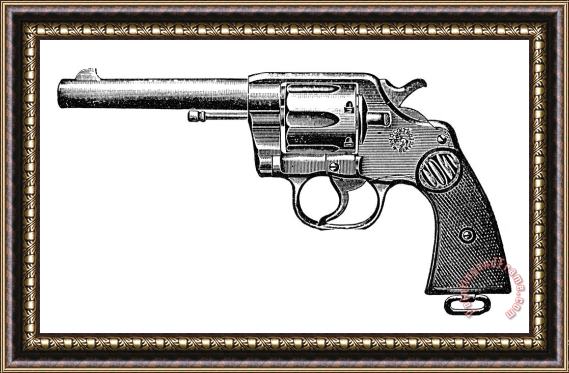 Others REVOLVER, 19th CENTURY Framed Print