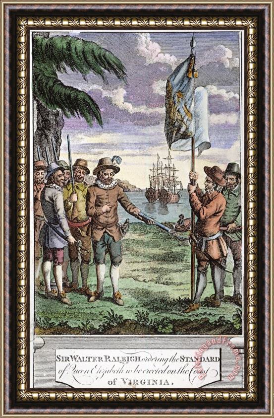 Others Roanoke Founding, 1587 Framed Print