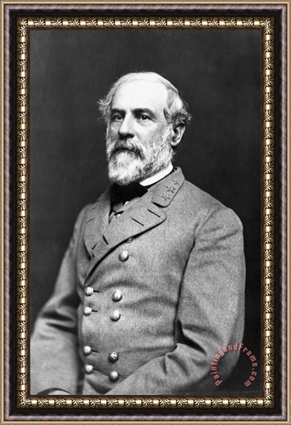 Others Robert E. Lee (1807-1870) Framed Painting