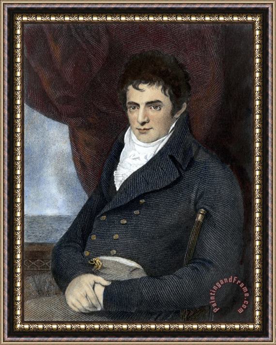 Others Robert Fulton (1765-1815) Framed Painting