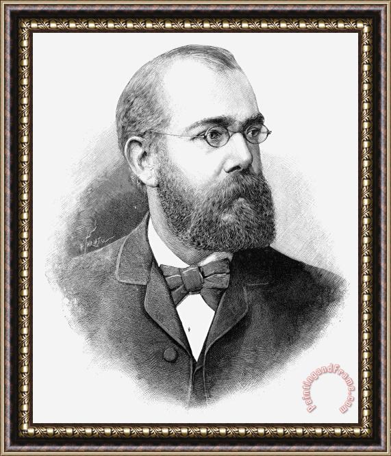 Others Robert Koch (1843-1910) Framed Painting
