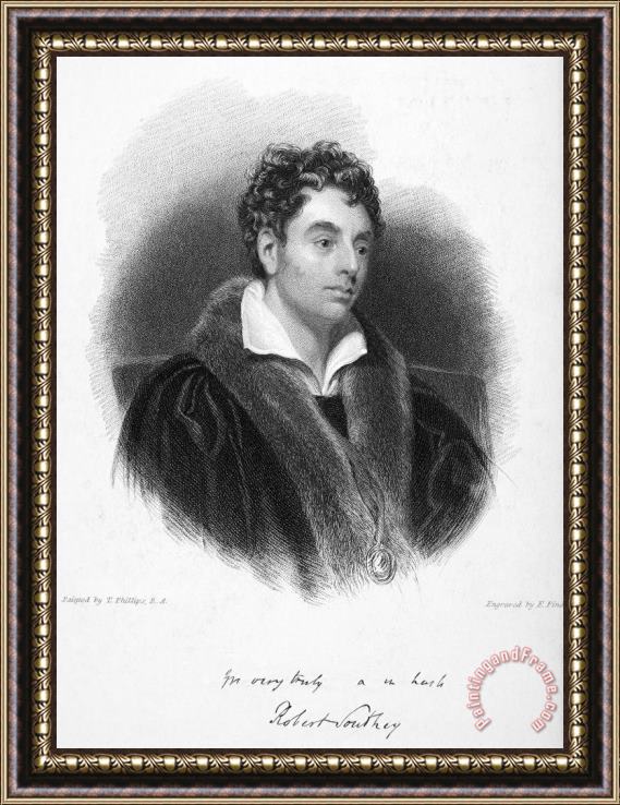 Others Robert Southey (1774-1843) Framed Painting