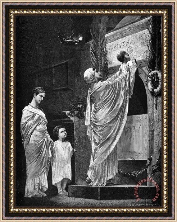 Others Rome: Christian Widow Framed Painting