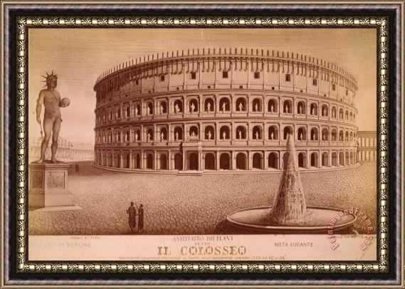 Others Rome: Colosseum Framed Painting