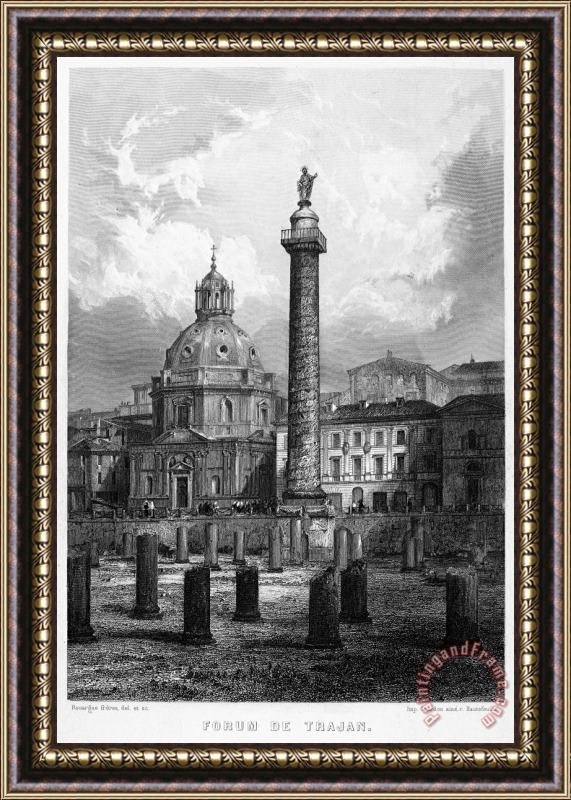 Others Rome: Forum Of Trajan Framed Print