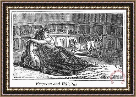 Others Rome: Perpetua & Felicitas Framed Painting