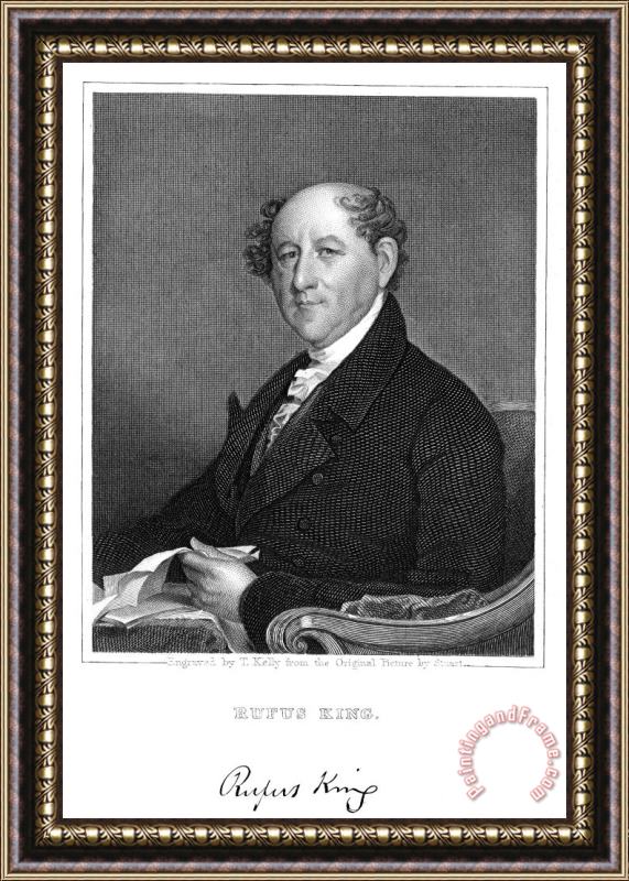 Others Rufus King (1755-1827) Framed Print