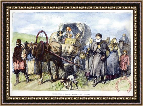 Others Russia: Famine, 1891 Framed Print