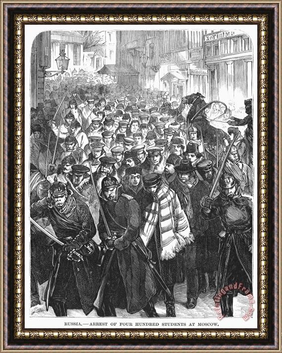 Others Russia: Moscow, 1881 Framed Print