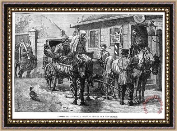 Others Russia: Siberia, 1882 Framed Print