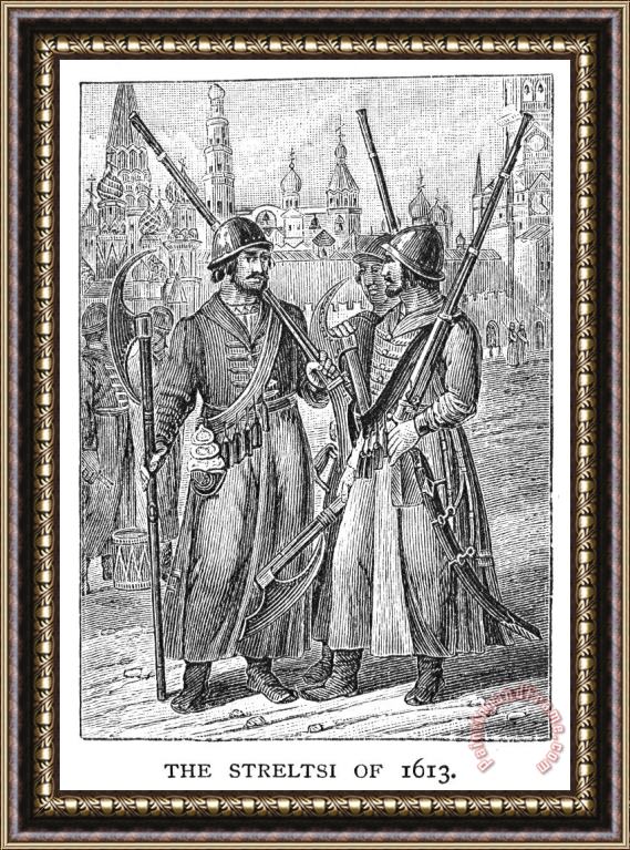 Others Russia: Streltsy, 1613 Framed Print