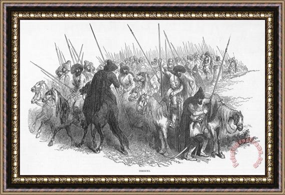 Others Russian Cossacks Framed Print