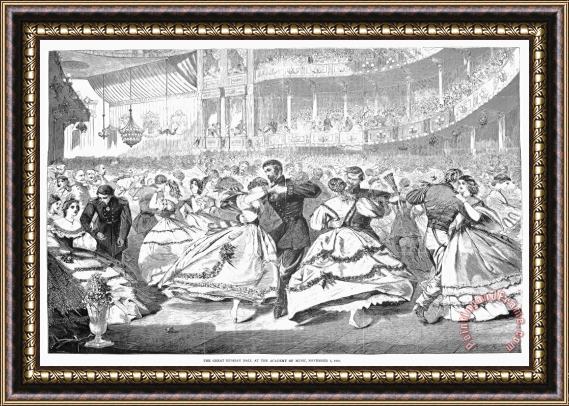 Others Russian Visit, 1863 Framed Print
