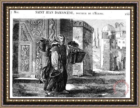 Others Saint John Of Damascus Framed Print