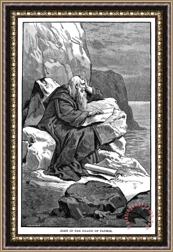 Others Saint John The Evangelist Framed Painting