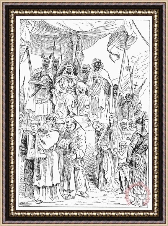 Others Saladin (1138-1193) Framed Print