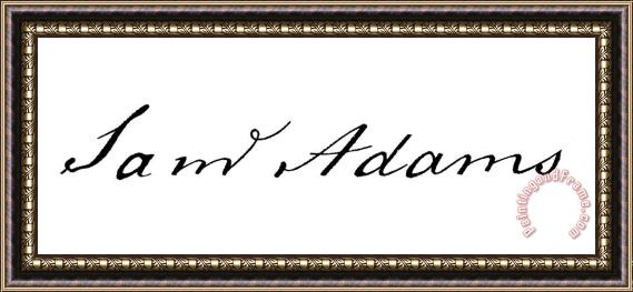 Others Samuel Adams (1722-1803) Framed Print