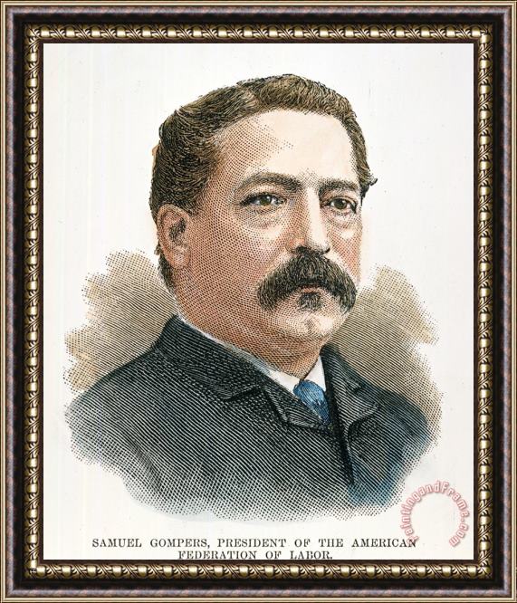 Others Samuel Gompers (1850-1924) Framed Print