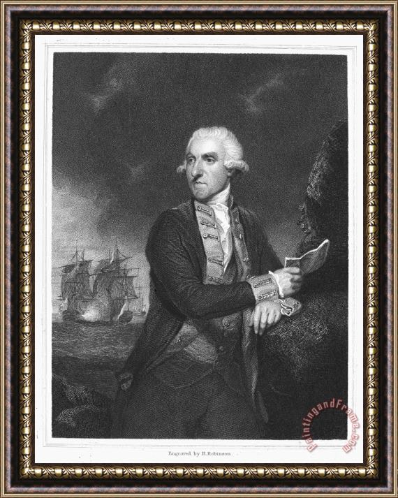 Others Samuel Hood (1724-1816) Framed Print