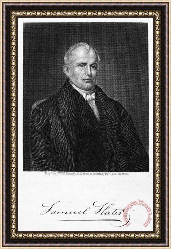 Others Samuel Slater (1768-1835) Framed Print