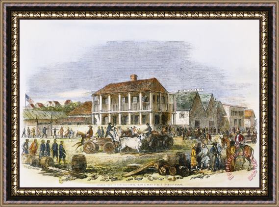 Others San Francisco, 1850 Framed Painting