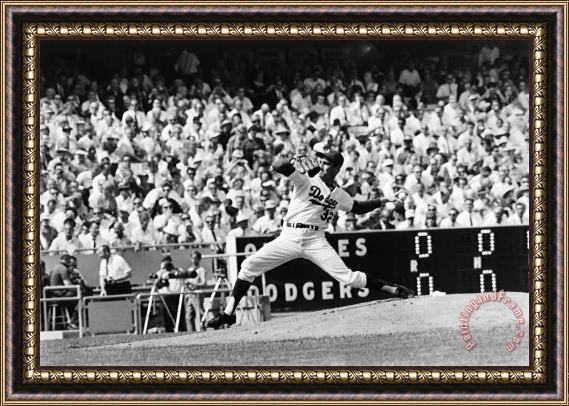 Others Sandy Koufax (1935- ) Framed Painting