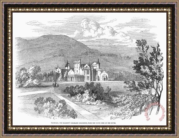 Others Scotland: Balmoral Castle Framed Painting