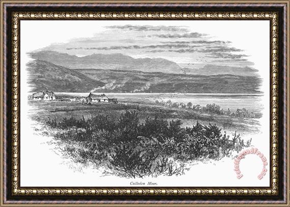 Others Scotland: Culloden Moor Framed Painting