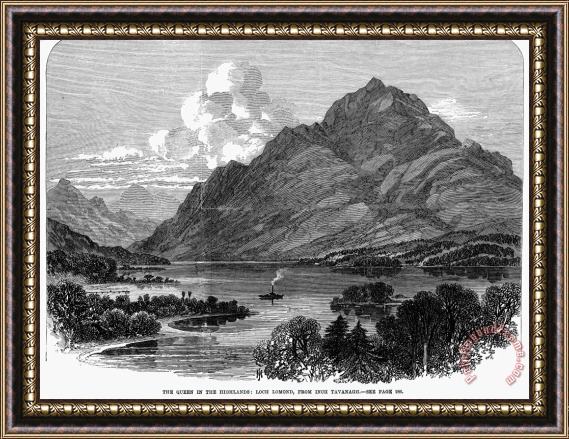 Others Scotland: Loch Lomond Framed Painting