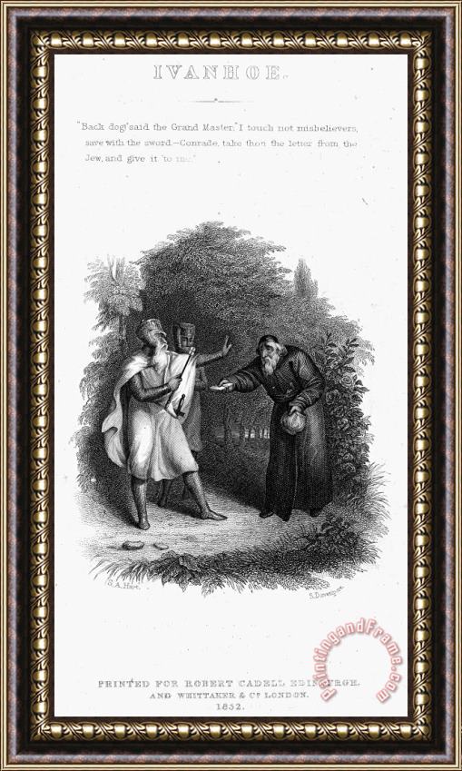 Others Scott: Ivanhoe, 1832 Framed Print