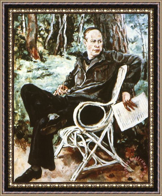 Others Sergei Prokofiev (1891-1953) Framed Print