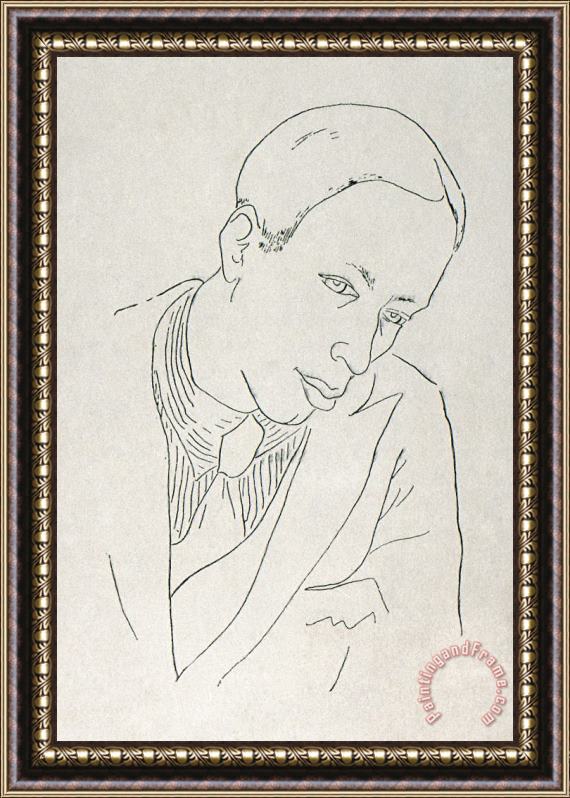 Others Sergei Prokofiev (1891-1953) Framed Painting