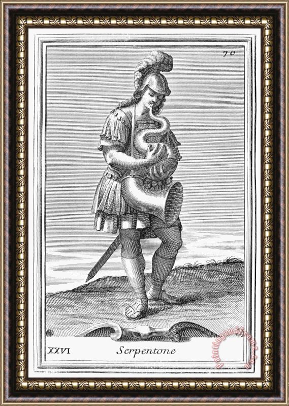 Others Serpent, 1723 Framed Print