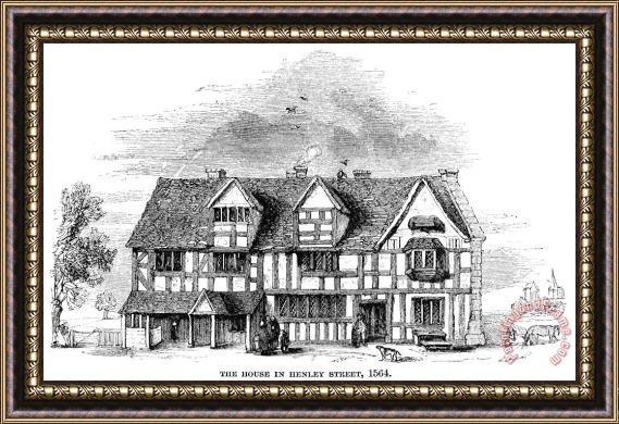 Others Shakespeare: House Framed Painting