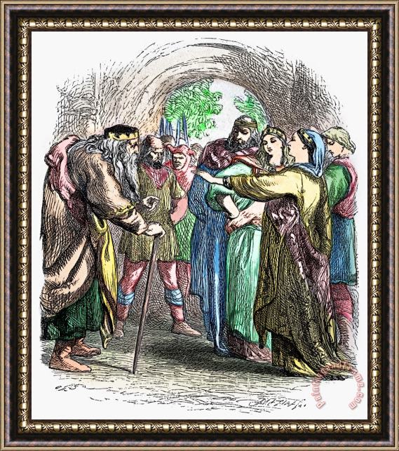 Others Shakespeare: King Lear Framed Print
