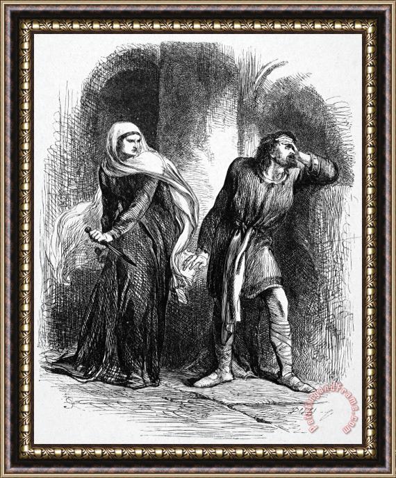 Others Shakespeare: Macbeth Framed Painting
