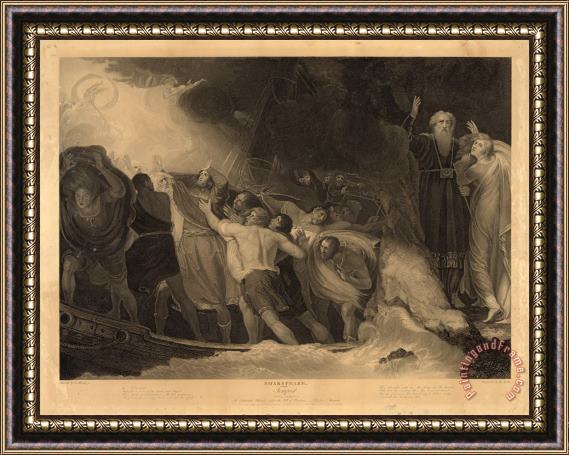 Others Shakespeare: Tempest Framed Painting