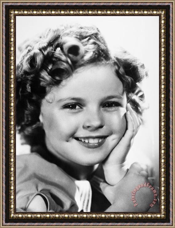 Others Shirley Temple (1928- ) Framed Print