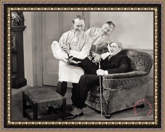 Others Silent Film Still: Doctor Framed Painting