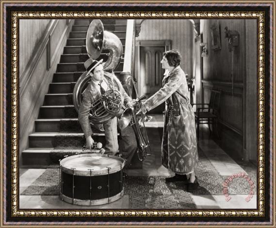 Others Silent Film Still: Music Framed Painting