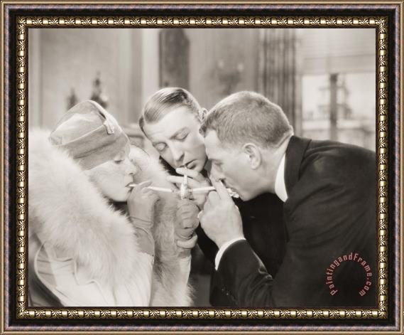 Others Silent Film Still: Smoking Framed Painting