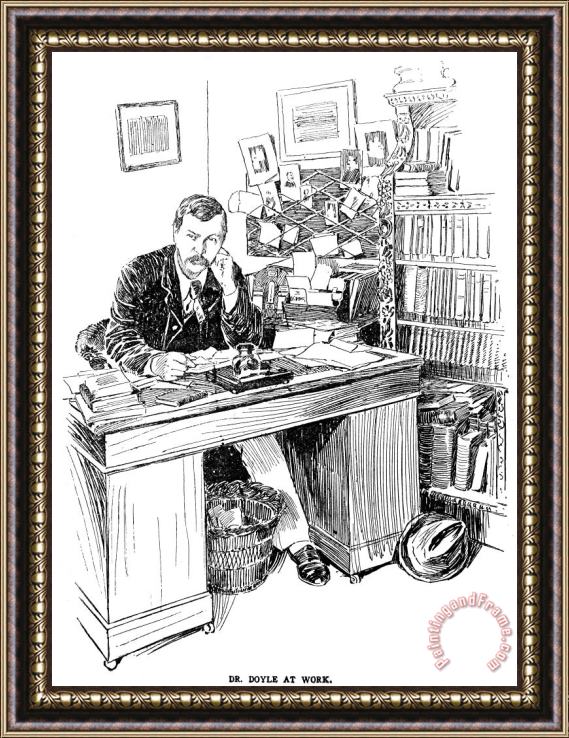 Others Sir Arthur Conan Doyle (1859-1930) Framed Print